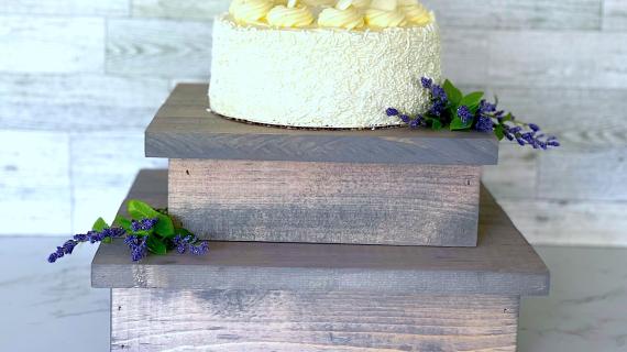free cake stand plans