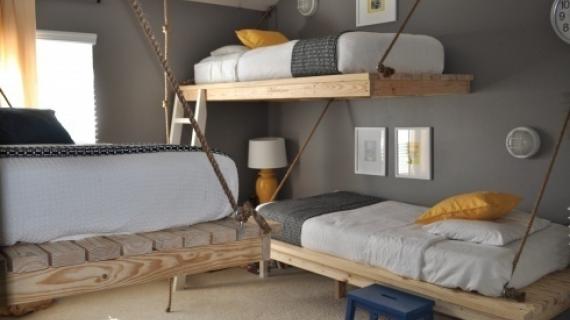 Easiest Hanging Daybed