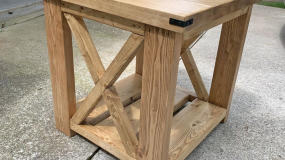 Side And End Table Plans Ana White, How To Build An End Table Out Of Wood