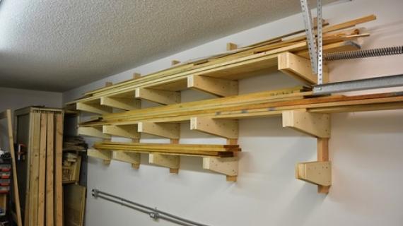 wood storage rack plans