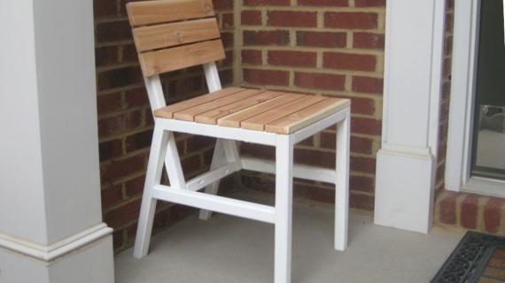 outdoor dining chair plans