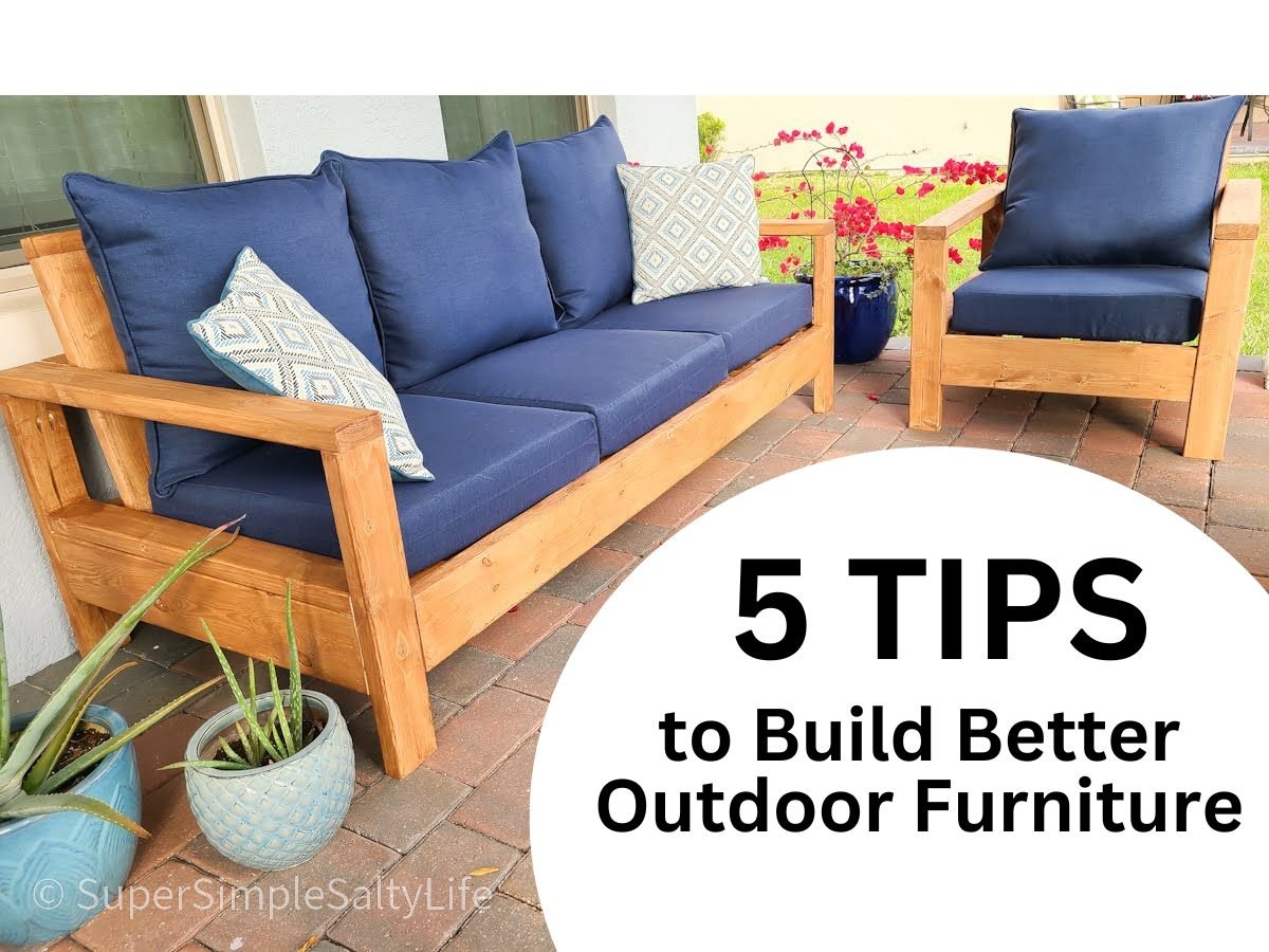 25+ Staining Outdoor Wooden Furniture