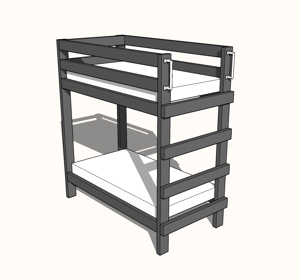 2x4 Bunk Bed Free Delivery Cinifobi Com Br, Bunk Bed Patterns Free
