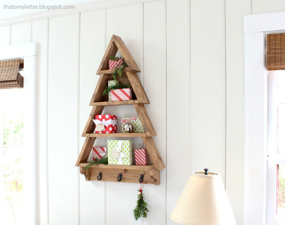 Christmas Tree Shelf Ana White