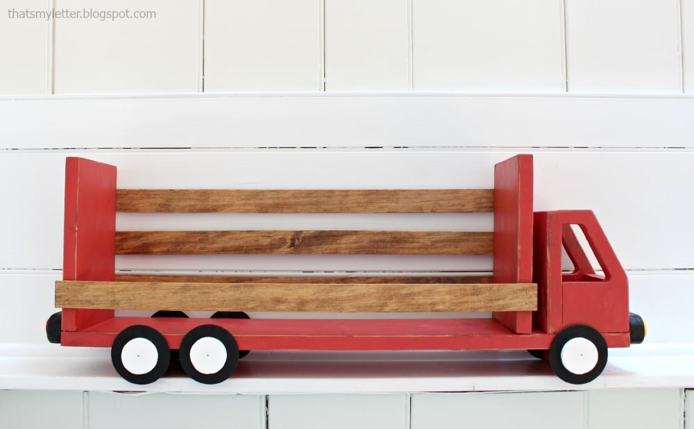 diy truck shelf