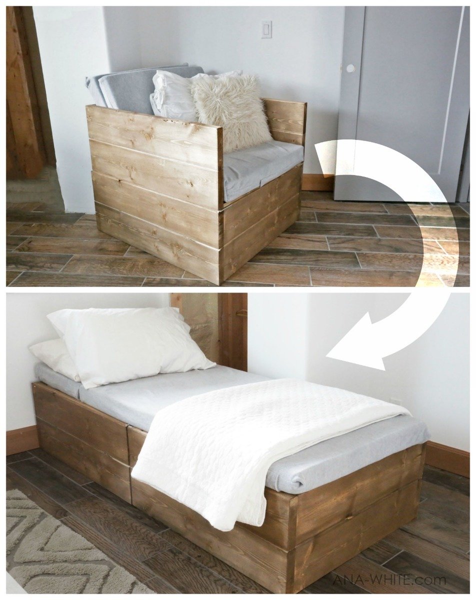 twin sleeper chair easy diy 