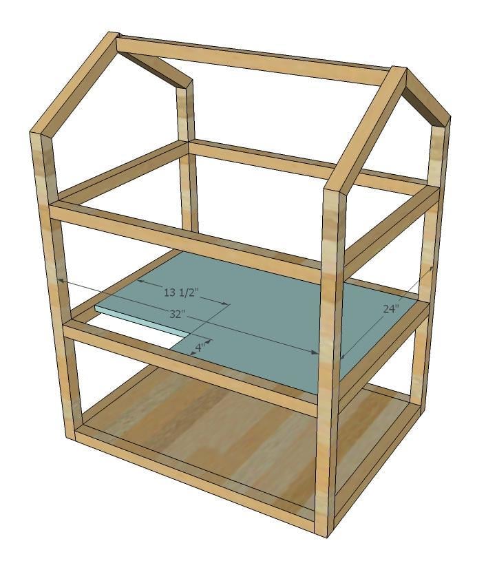 Wood Magazine - Woodworking Project Paper Plan to Build Open House Doll  House