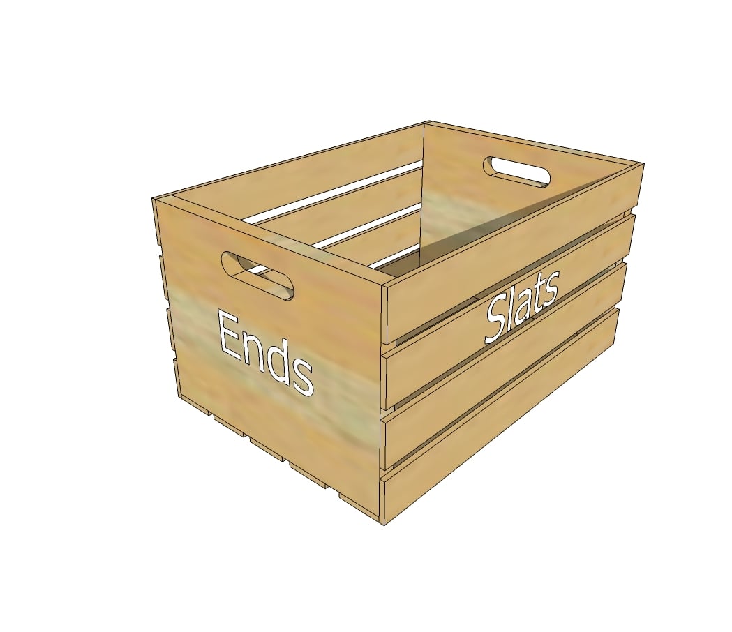 How to Make Custom Box Dividers  Crate storage, Diy storage crate, Diy  wood box